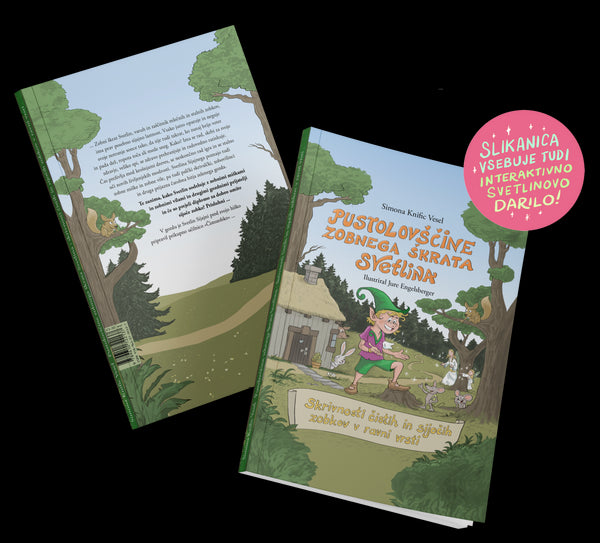 Slikanica - Pustolovščine zobnega škrata Svetlina: skrivnosti čistih in sijočih zobkov v ravni vrsti